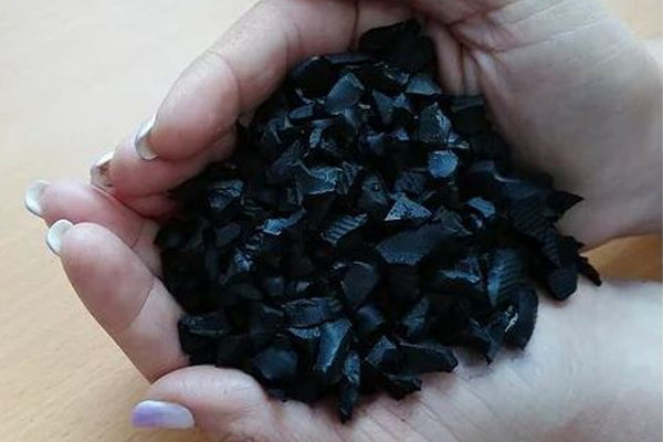Recycled Rubber Mulch 8-15mm