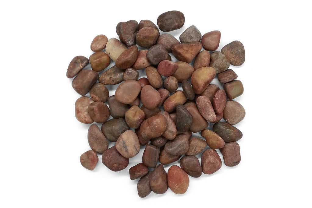 Red River Stones 30-50mm Brown rocks Polished pebbles | ARTISTIC STONE PERTH